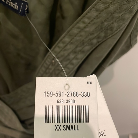 Abercrombie & Fitch Army Green Romper with Belt - Picture 4 of 4